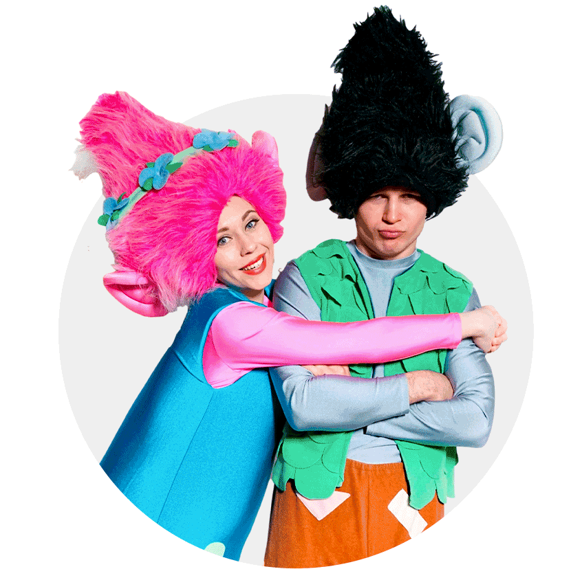 Розочка и Цветан. Тролли